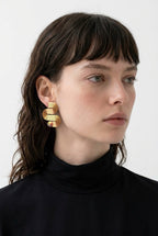 Linéaires "Bauhaus" boucles d’oreilles