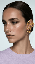 Bijoux d'oreille linéaires  "Bubbles"