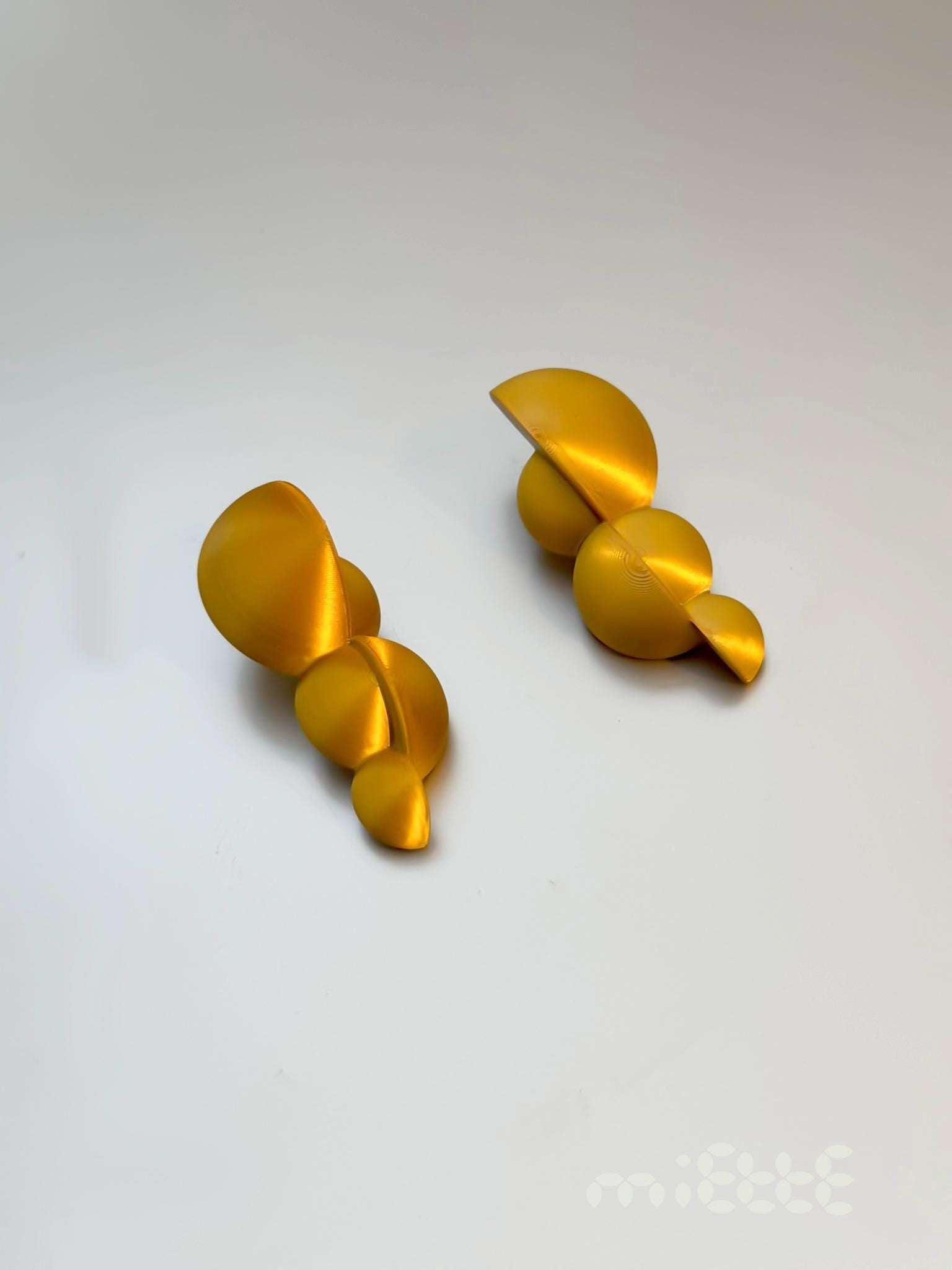 Boucles miette doré