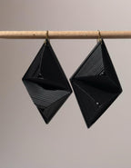 « Pomme de Pin » - handmade PLA bioplastic earrings - Miette jewelry