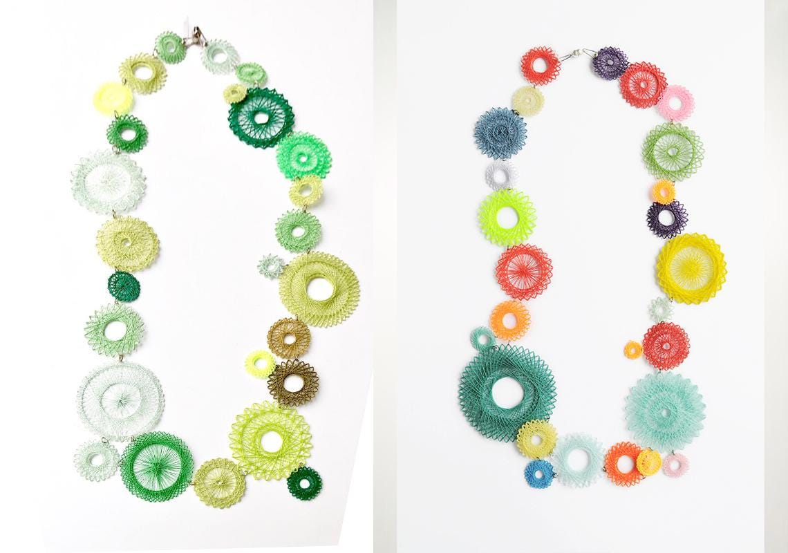  - sustainable bioplastic jewelry - Miette