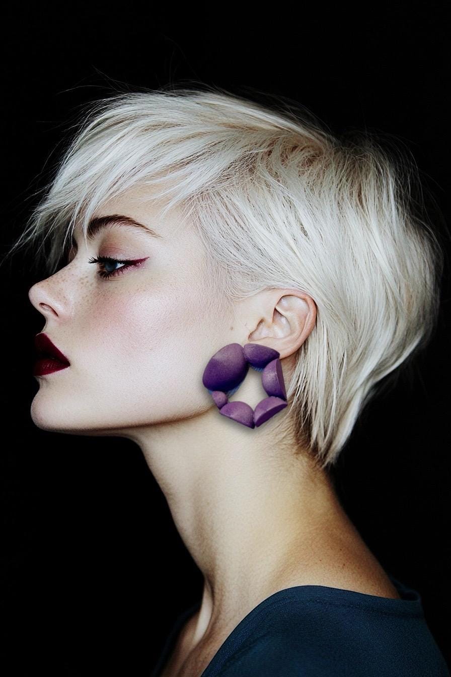  - sustainable bioplastic jewelry - Miette