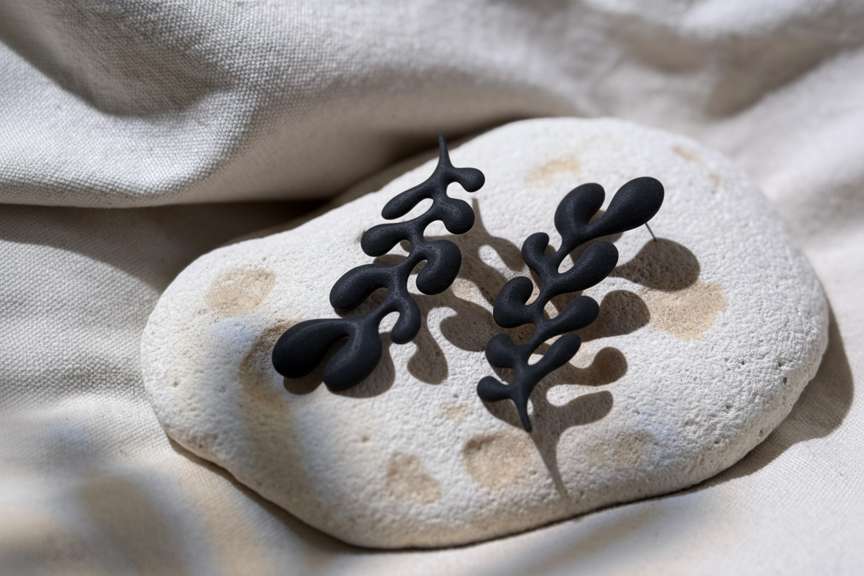  - sustainable bioplastic jewelry - Miette