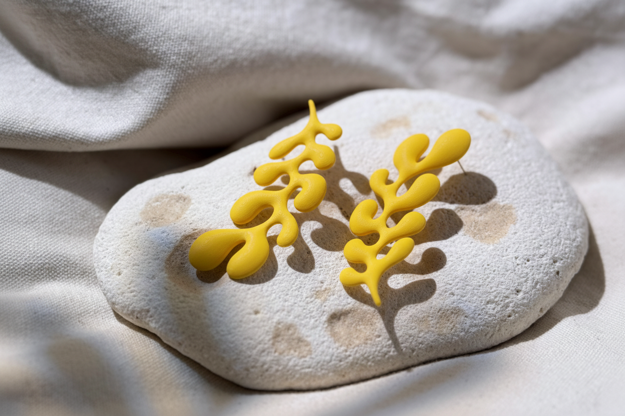  - sustainable bioplastic jewelry - Miette
