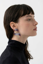 Linéaires "Bauhaus" boucles d’oreilles