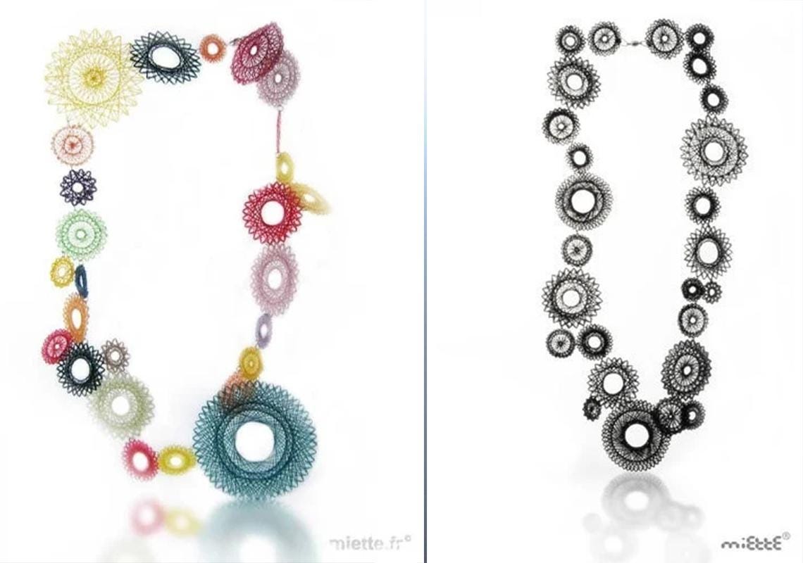  - sustainable bioplastic jewelry - Miette