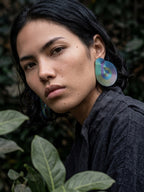 « Symbiose» – Boucles d'oreilles Graphiques