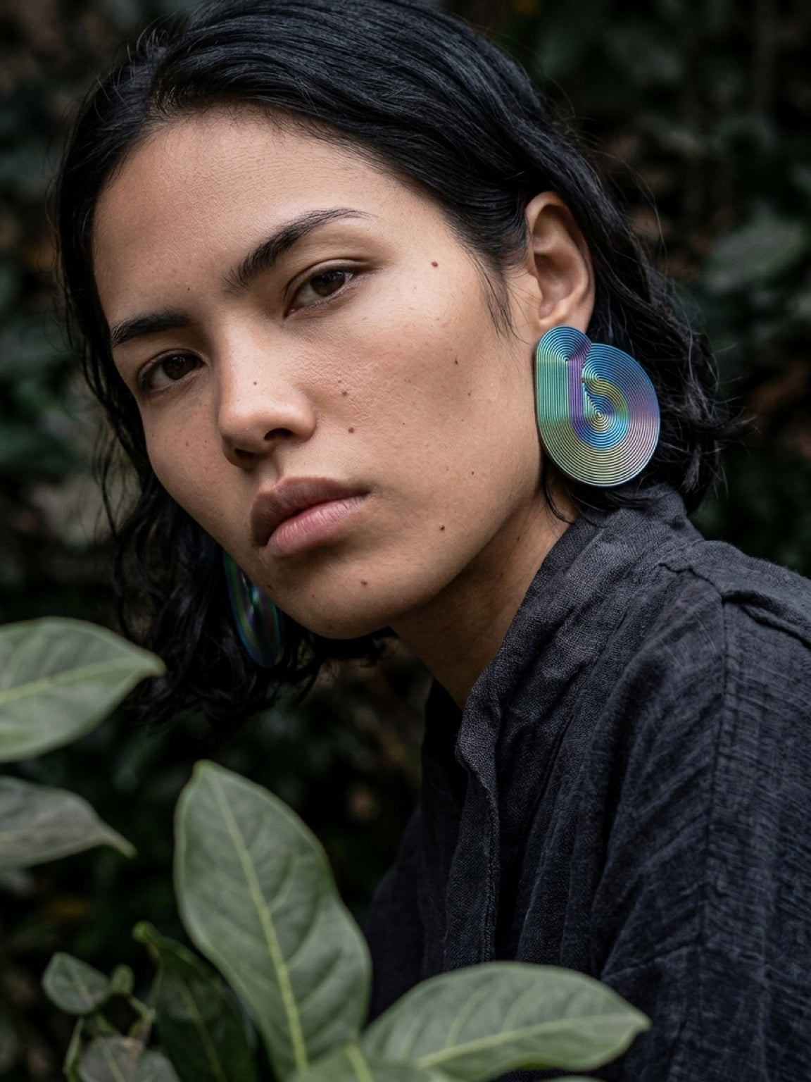 « Symbiose» – Boucles d'oreilles Graphiques