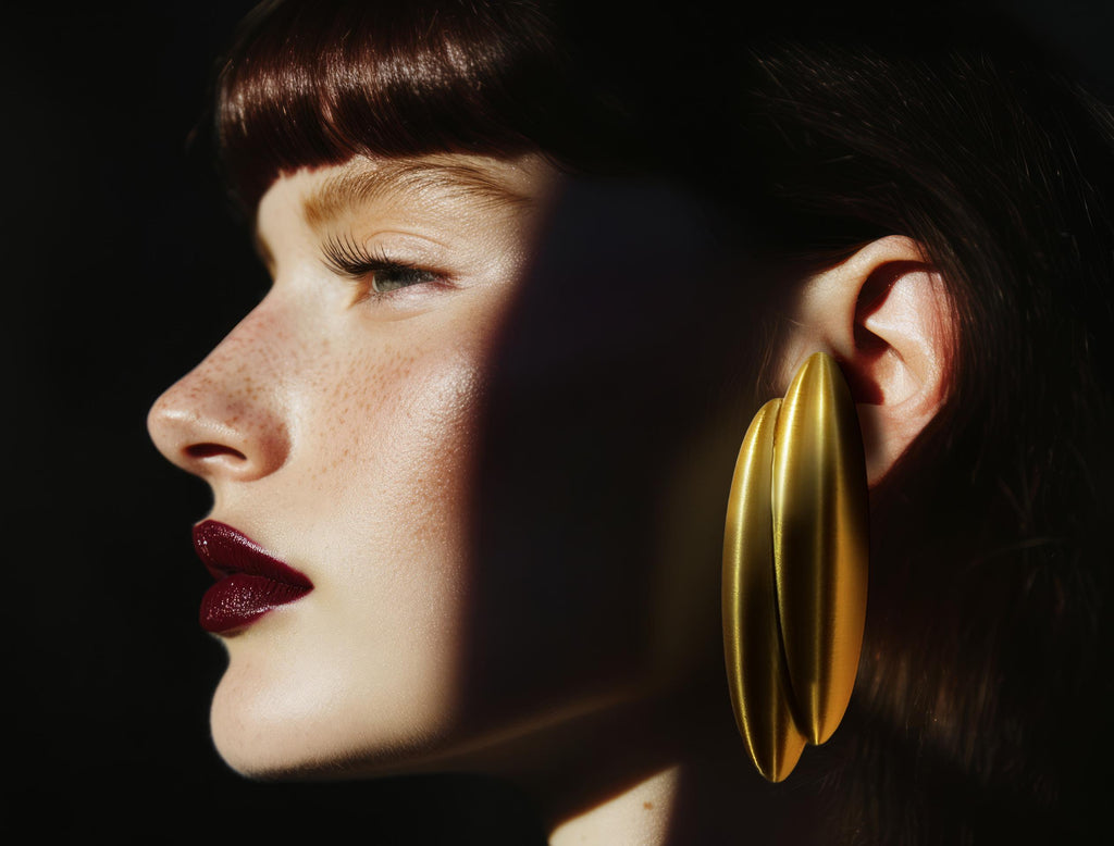 "Les Amis" - handmade PLA bioplastic earrings - Miette jewelry