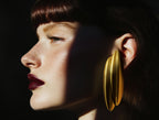 "Les Amis" - handmade PLA bioplastic earrings - Miette jewelry