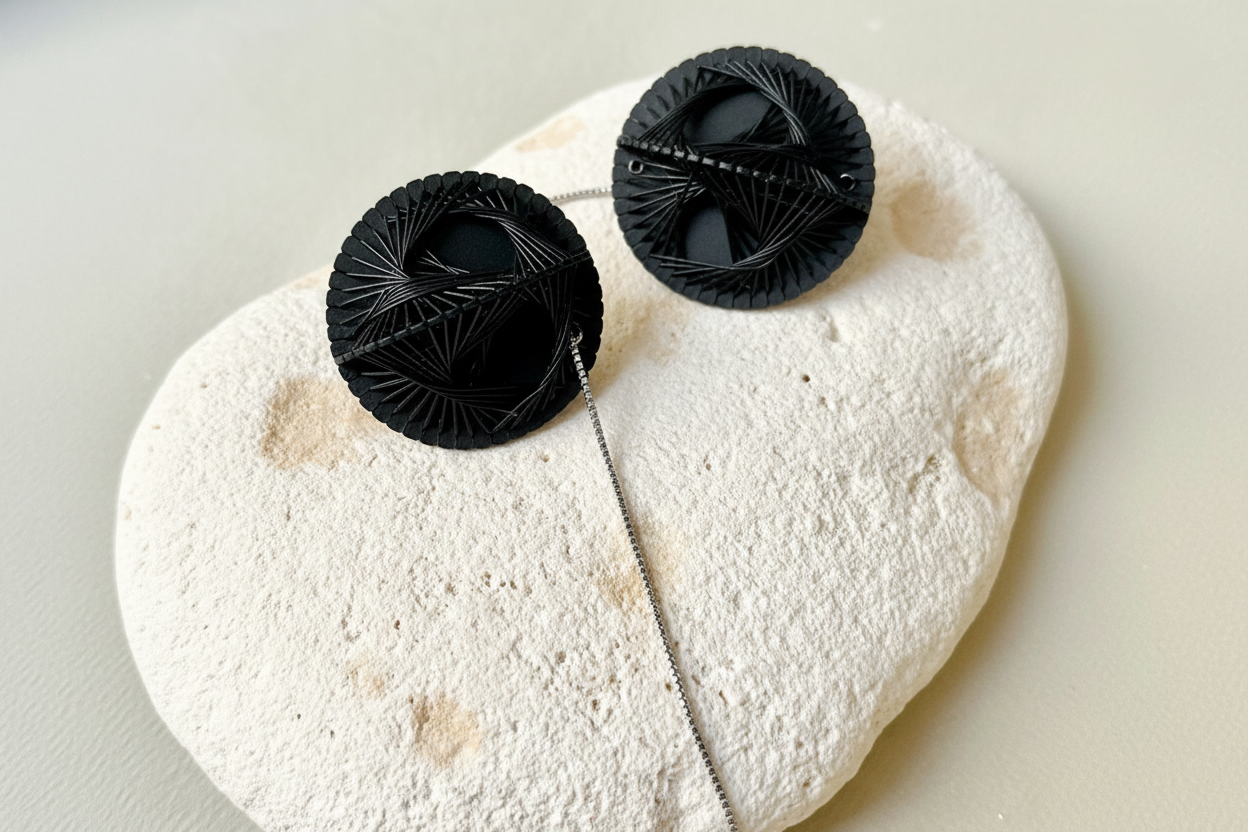  - sustainable bioplastic jewelry - Miette