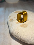 Bagues "2" sculpture inspirée par Bernard Venet - PLA bioplastic ring - Miette jewelry