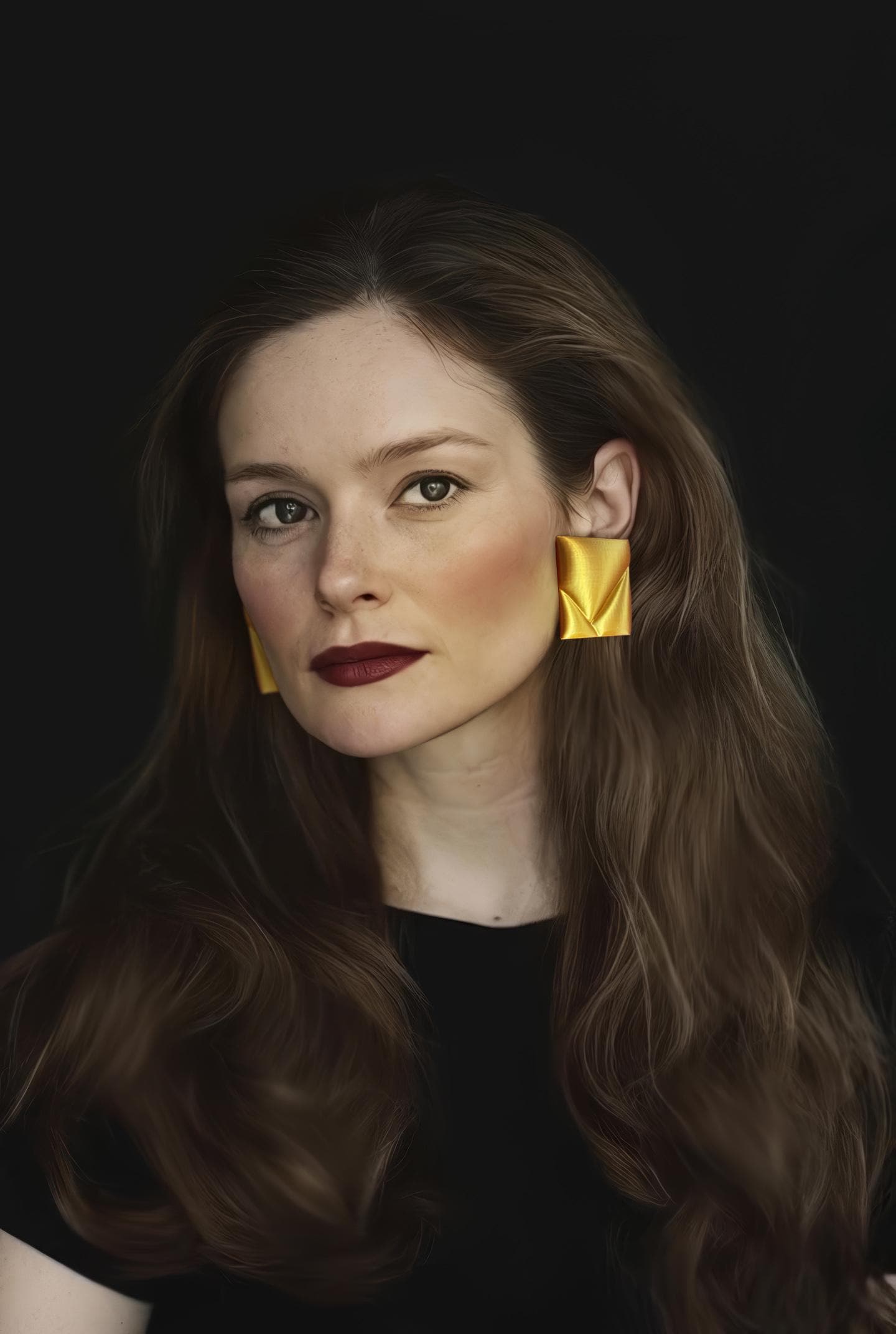 "Surprise" - handmade PLA bioplastic earrings - Miette jewelry