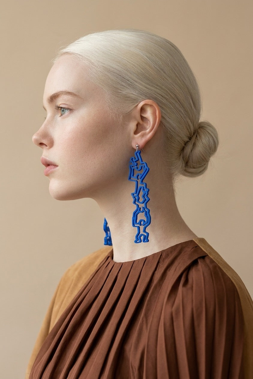 Haring « Acrobates » asymétriques