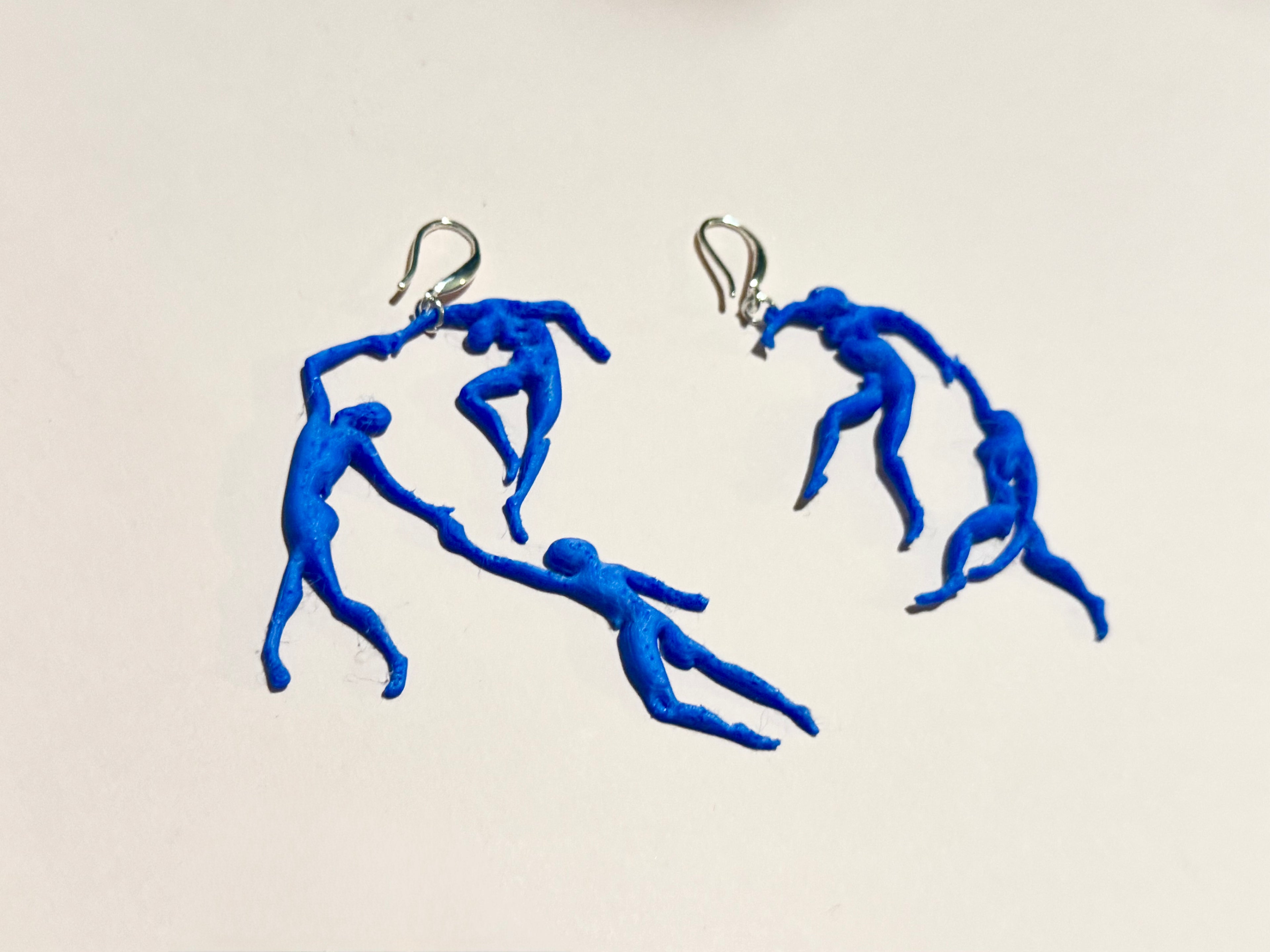 Matisse series earrings "The Dance"