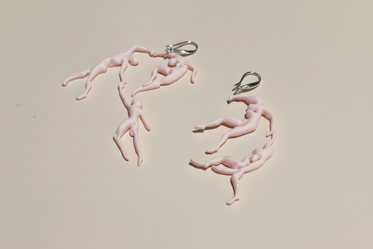 Boucles série Matisse "La Danse"