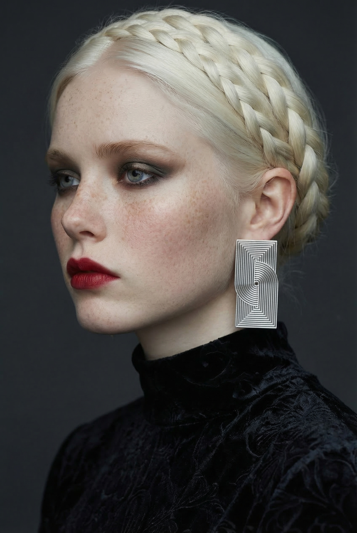 "Inside Out " Boucles d’oreilles