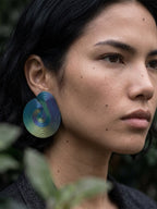 « Symbiose» – Boucles d'oreilles Graphiques
