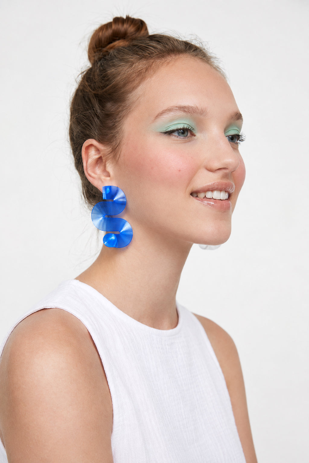 Linéaires "Bauhaus" boucles d’oreilles