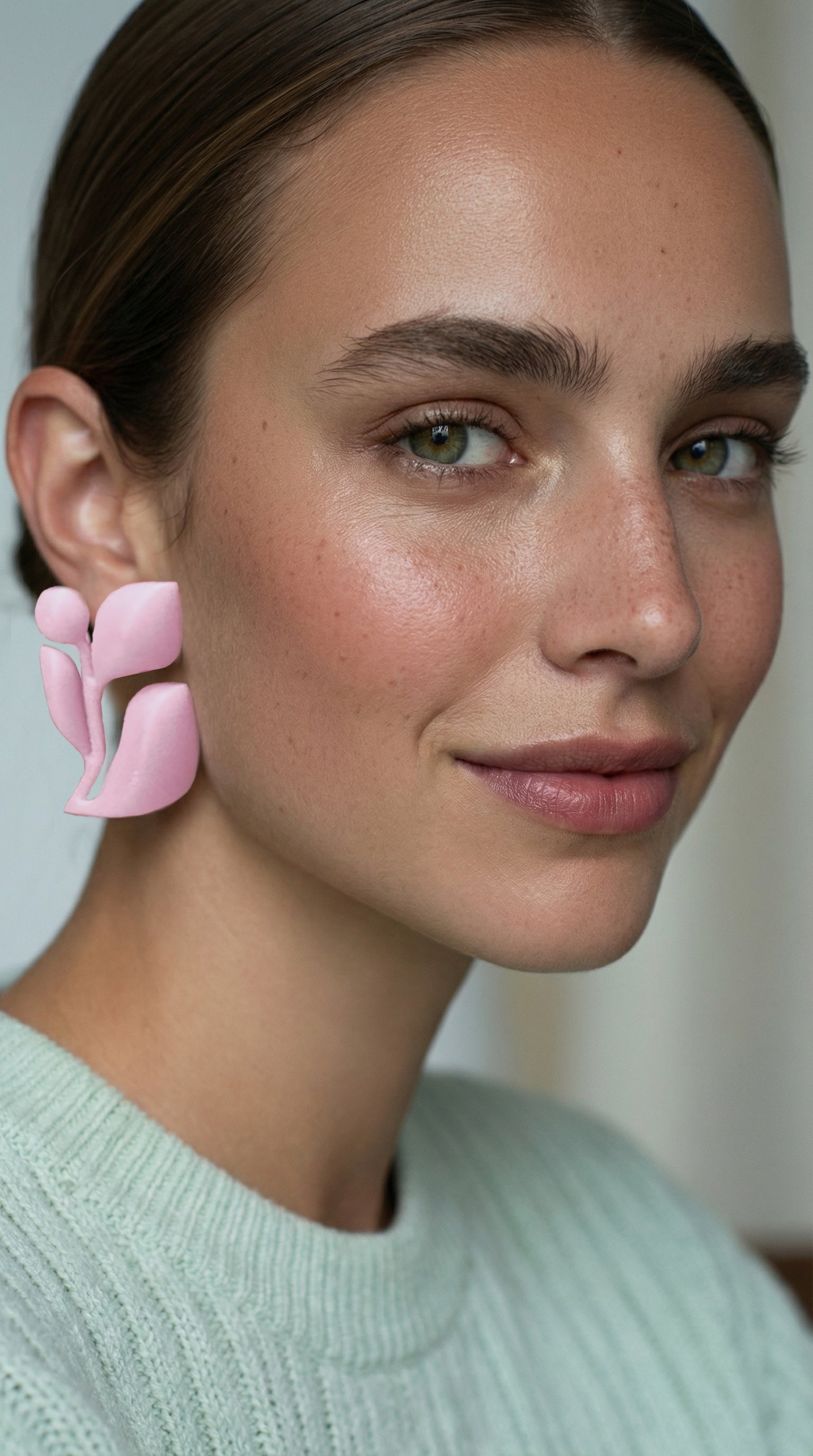 Pivoine Peony pink powder