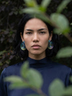 « Symbiose» – Boucles d'oreilles Graphiques