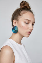 « Symbiose» – Boucles d'oreilles Graphiques