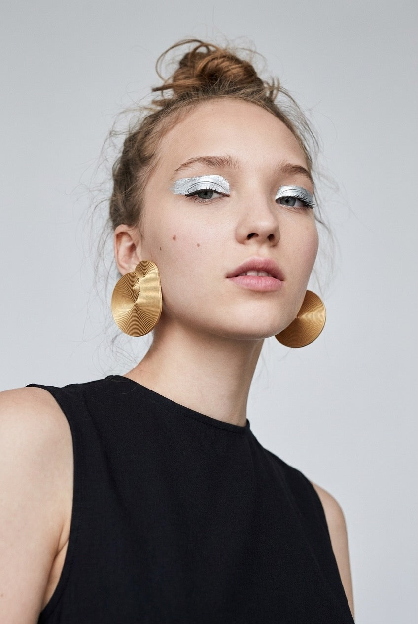 « Symbiose» – Boucles d'oreilles Graphiques