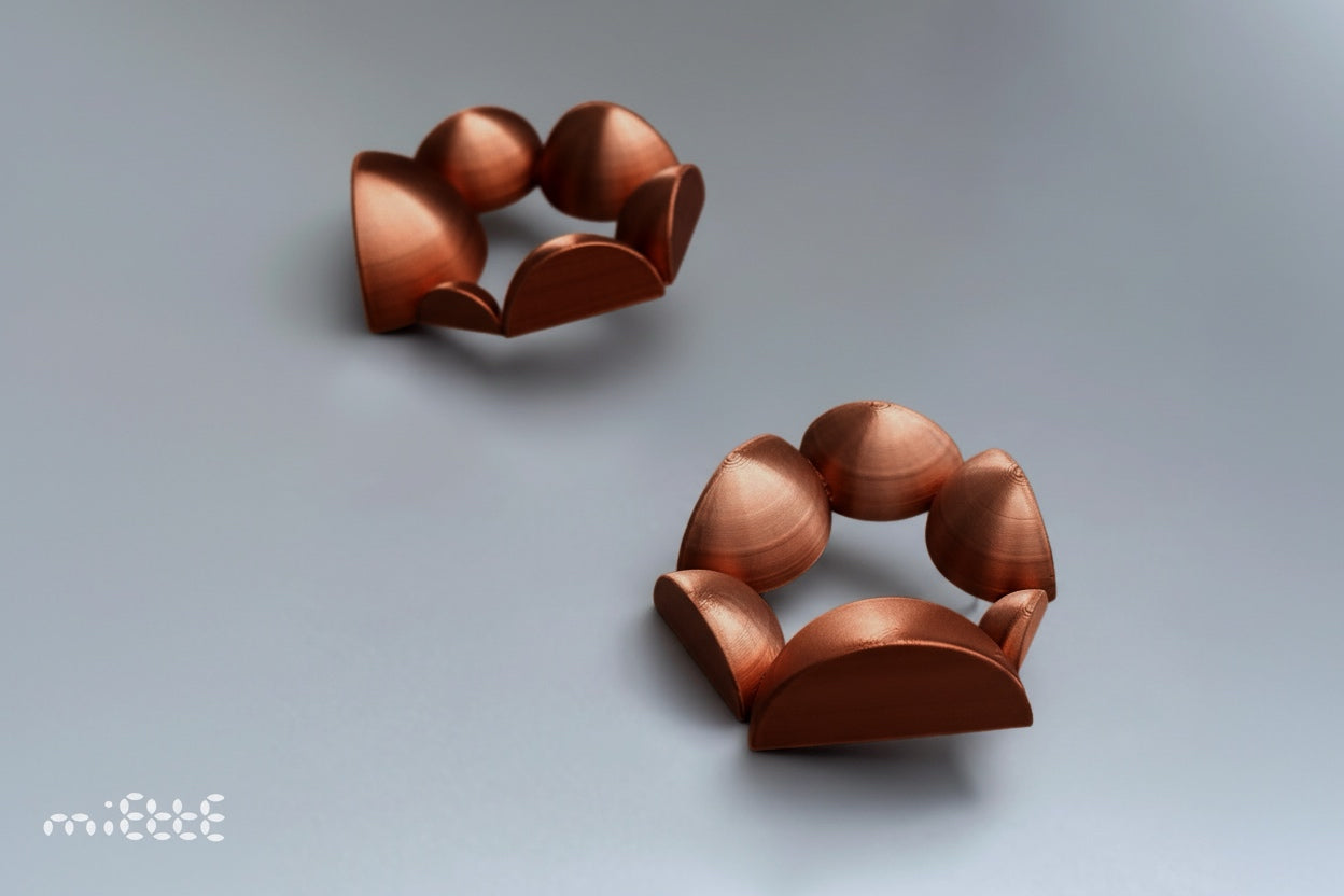  - sustainable bioplastic jewelry - Miette