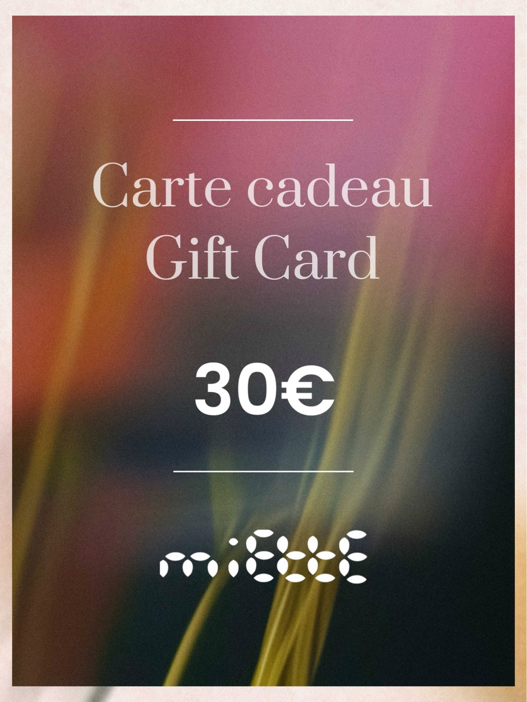 Carte cadeau Miette