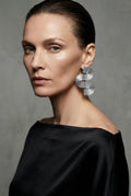 Linéaires "Bauhaus" - handmade PLA bioplastic earrings - Miette jewelry