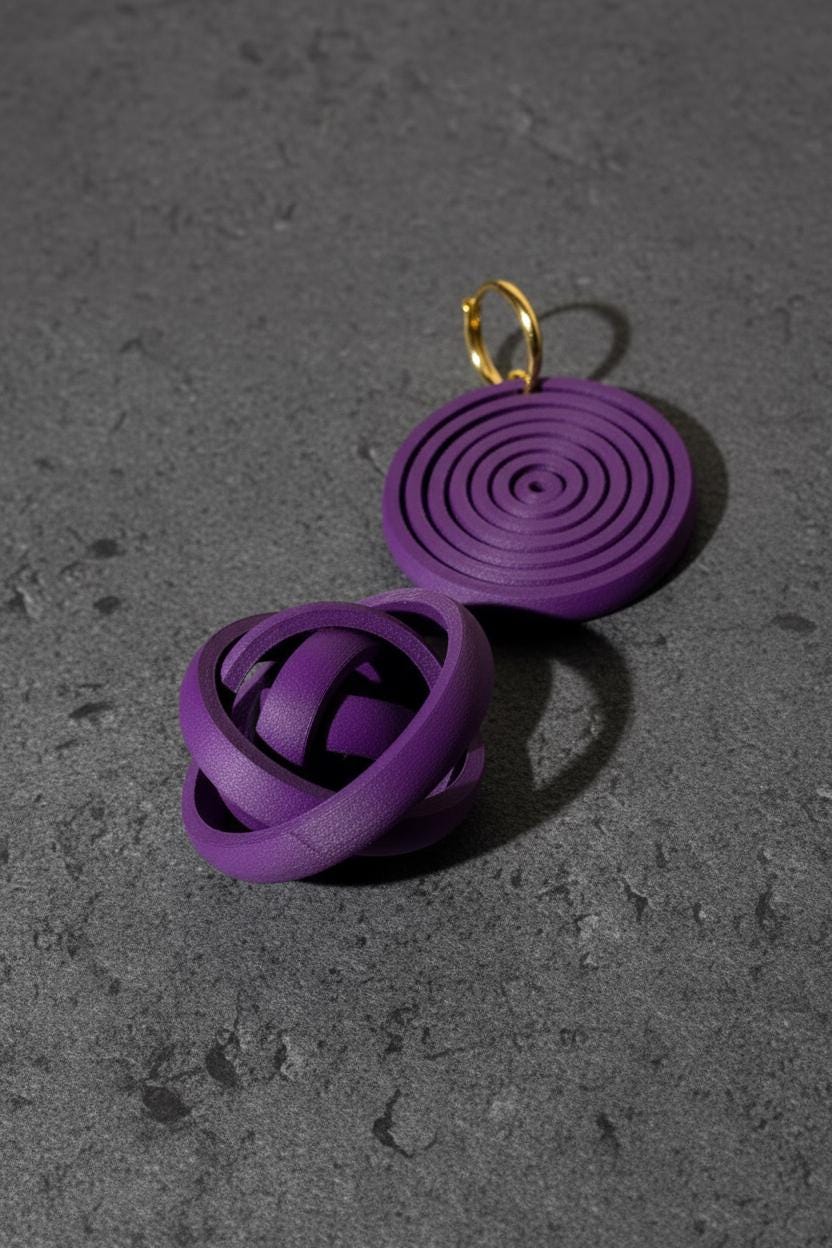  - sustainable bioplastic jewelry - Miette