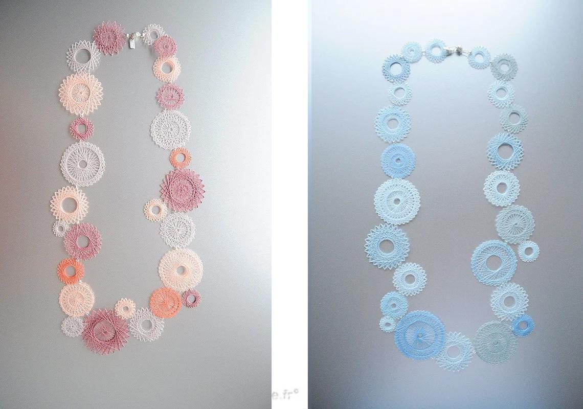  - sustainable bioplastic jewelry - Miette