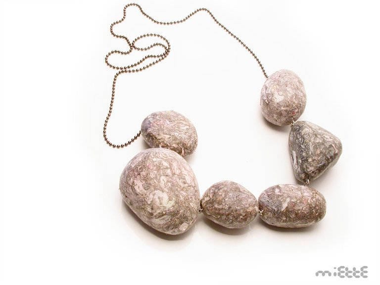  - sustainable bioplastic jewelry - Miette