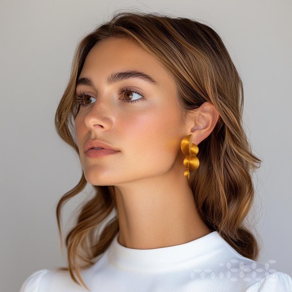 Boucles miette doré