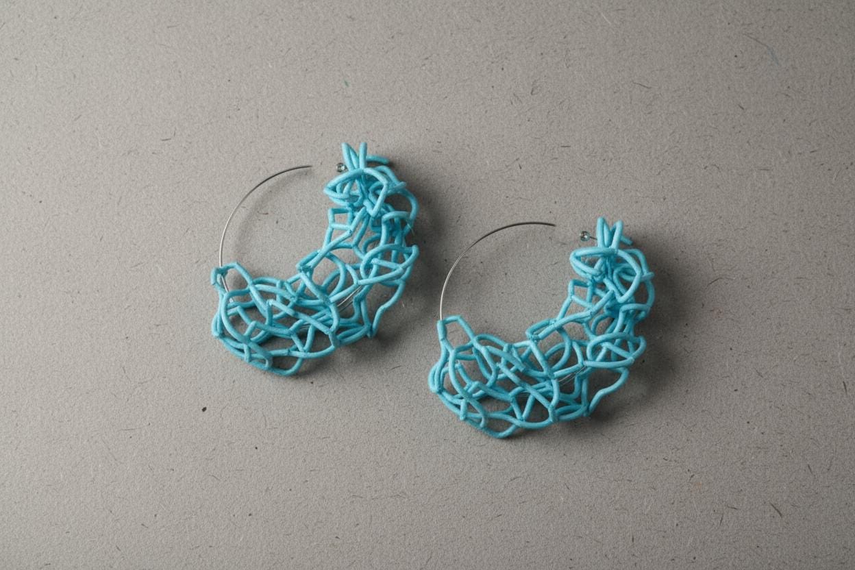  - sustainable bioplastic jewelry - Miette