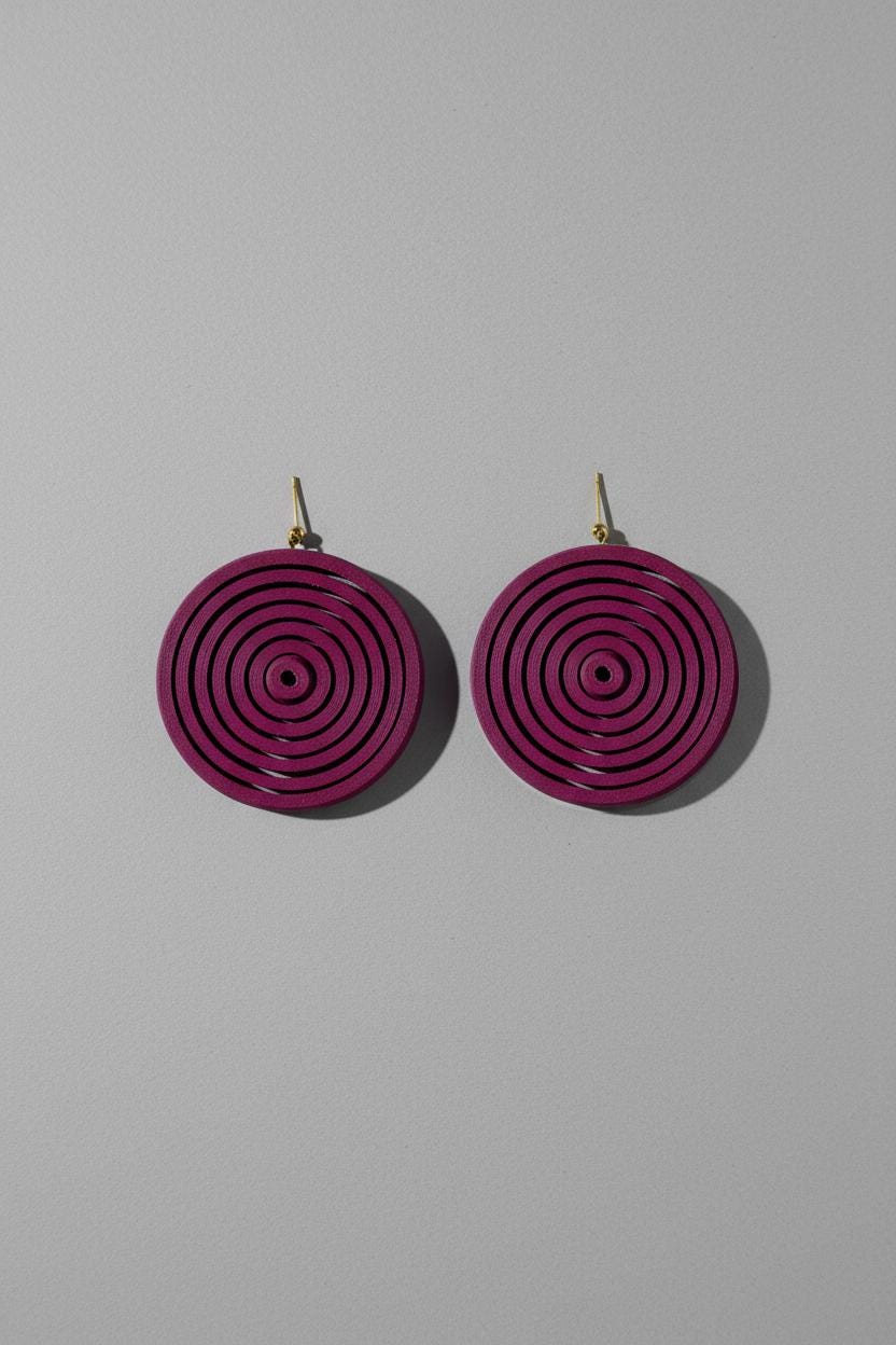  - sustainable bioplastic jewelry - Miette