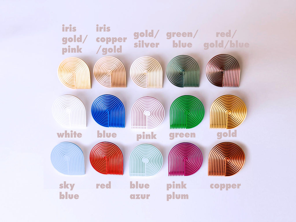 all colors of Idees earrings