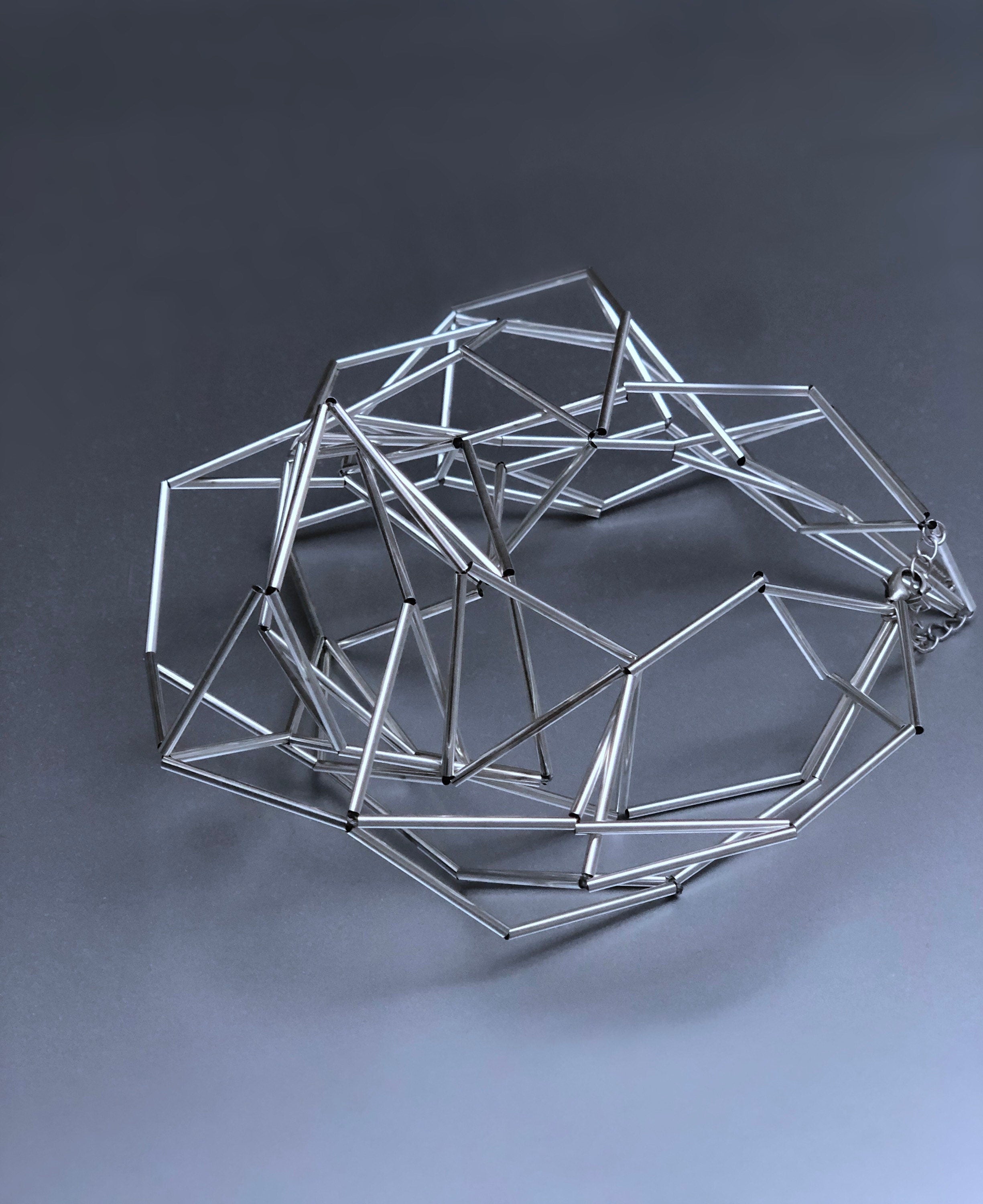 Bracelet Femme "Fractales" - sustainable PLA bioplastic bracelet - Miette jewelry