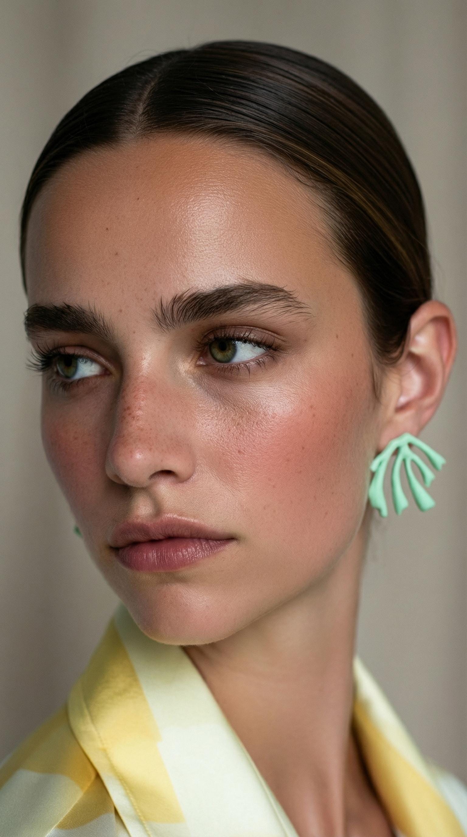 "Vie Marine" Asymétriques - handmade PLA bioplastic earrings - Miette jewelry