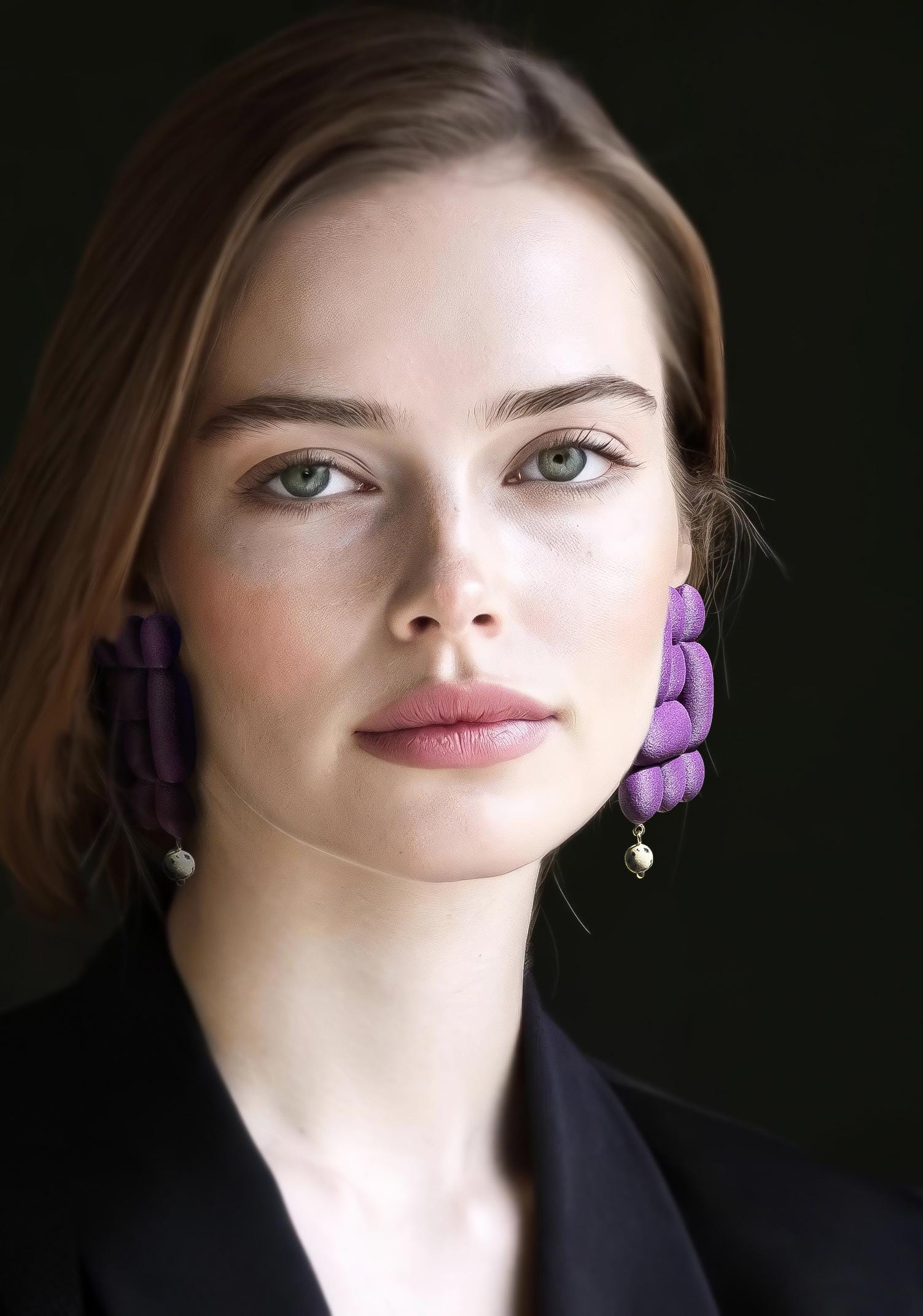 Boucles d'oreilles Brancusi Miette — emballage éco-responsable prêt à offrir