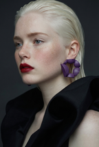Boucles d’oreilles « Dôme »
